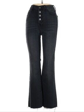 Women's High-Rise Button-Fly Jeans